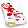 20 Pack Christmas Conversation Starter Napkins  Premium 3-Ply Paper Christmas Dinner Napkins with Red Cranberry Foil Design, Disposable Holiday Party Napkins for Family Gatherings  COTIER view 1