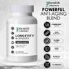 Probiotics for Women and Men, Daily Probiotic Supplement Probiotics and Triphala, Green Tea Extract - Anti-Aging Gut Health Optimizer - Intestinal, Colon & Digestive Health - 90 Capsules view 4