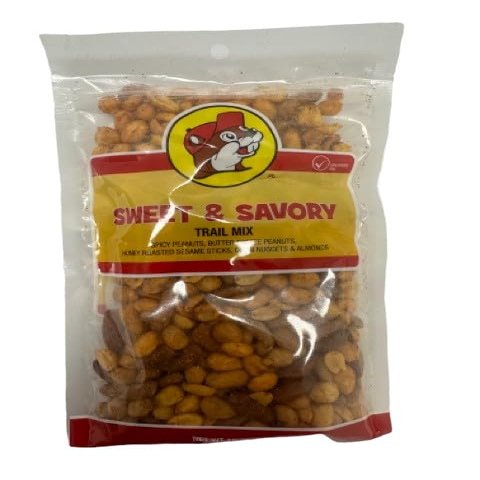 Buc-ee's Trail Mix  High Protein Trail Mix of Dried Fruit and Nuts, Crunchy and Deliciously Sweet, Healthy Breakfast and Travel Snacks for Adults, Resealable Bag (Sweet & Savory, 10 Ounce)