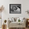 Historic Framed Print, Taste test" of ice cream made from salt preserved cream. Method for preserving cream. 6. The preserved cream makes tasty ice cream as this picture of Miss. Mary E., 17-7/8" x 21-7/8" view 4