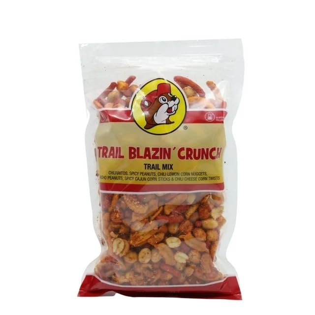 Buc-ee's Trail Mix High Protein Trail Mix of Dried Fruit and Nuts, Crunchy and Deliciously Sweet, Healthy Breakfast and Travel Snacks for Adults, Resealable Bag (Trail Blazin' Crunch, 10 Ounce)