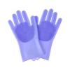ShAzan Rubber Silicone dishwashing Gloves Household high-Temperature Resistance Anti-Scald Waterproof Kitchen Bowl Washing Gloves view 4