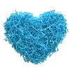 Bobobag - 4oz Crinkle Cut Paper Shred Filler Recyclable Gift Wrap Confetti Raffia Grass Shred Paper for Easter Baskets Filler Creative Eggs Decor (Blue) view 1