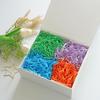 Bobobag - 4oz Crinkle Cut Paper Shred Filler Recyclable Gift Wrap Confetti Raffia Grass Shred Paper for Easter Baskets Filler Creative Eggs Decor (Blue) view 3