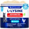 L-Lysine for Cats - Lysine Powder Supplement - 900mg/serving - Immune Support for Cats & Kittens - Sneezing, Runny Nose, Squinting, Watery Eyes, Cold, Eye Function, Respiratory Health - with Taurine view 1