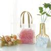 Bobobag - 4oz Crinkle Cut Paper Shred Filler Recyclable Gift Wrap Confetti Raffia Grass Shred Paper for Easter Baskets Filler Creative Eggs Decor (Pink) view 4