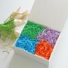 Bobobag - 4oz Crinkle Cut Paper Shred Filler Recyclable Gift Wrap Confetti Raffia Grass Shred Paper for Easter Baskets Filler Creative Eggs Decor (Orange) view 4