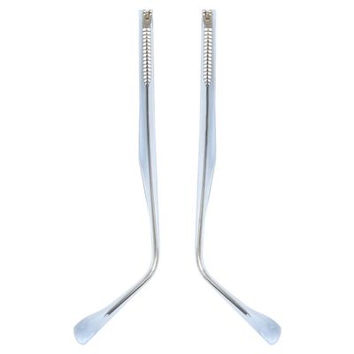1 Pair Metal Eyeglass Replacement Arm, Eyewear Frame Temple Replacement Universal Sunglasses Arm Legs Replacement for Thin Metal Glasses, Sunglasses Blue