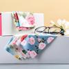 8 Pack Microfiber Cleaning Cloths (7" x 6") Multicolor Flower Glasses Cleaning Cloth for Eyeglasses, Camera Lens, Cell Phones, Laptops, LCD TV Screens and More view 3
