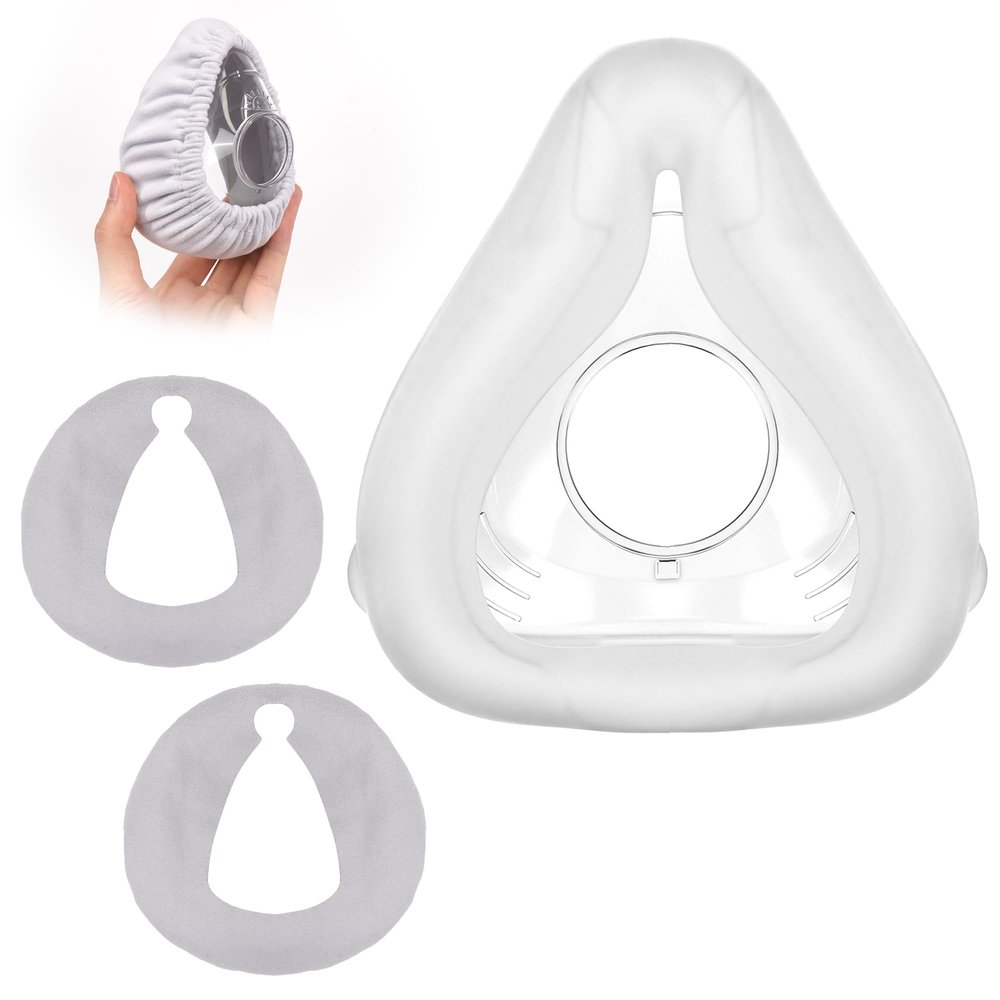 MEDICOLOR Replacement Cushion for F20 Small Along with 2 Mask Liners, Washable Reusable Cushion Covers, Secure Fit, Reduced Air Leaks, and Enhanced Comfort