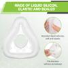 MEDICOLOR Replacement Cushion for F20 Small Along with 2 Mask Liners, Washable Reusable Cushion Covers, Secure Fit, Reduced Air Leaks, and Enhanced Comfort view 2