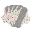 5pcs Reusable Menstrual Pads, Cloth Pads for Women, Reusable Period Pads, Reusable Pads for Women Washable Sanitary Napkins Reusable Cloth Menstrual Pads Breathable Feminine Pads view 1