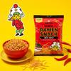Baby Star Crunchy Ramen Snack Tiny Red Chili Flavor, 2.46 oz, Japanese Crispy Noodle Treat, Spicy Savory Taste, Asian Food for Kids and Adults view 2