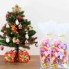 FOONEA Snowflake Treat Bag, 120PCS Christmas Cellophane Bag with Twist Ties Candy Cookie Bags for Party Supplies view 3