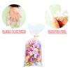 FOONEA Snowflake Treat Bag, 120PCS Christmas Cellophane Bag with Twist Ties Candy Cookie Bags for Party Supplies view 4
