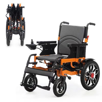 20 Miles Long Travel Range Electric Wheelchair,All Terrain Electric Wheelchair for Adults Intelligent Power Wheelchairs Lightweight Foldable Motorized Wheelchair for Seniors Portable Airline Approved