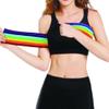 BANWMEN Post Surgical Implant Stabilizer Strap Support Brace Bandage, Breast Augmentation and Reduction Band, Chest Compression Support Band for Large Breast Exercise, Fits Most (Rainbow) view 2