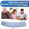 XXL Blood Pressure Cuff 9-24 (22-60CM) Compatible with Most Automatic Blood Pressure Monitors, Extra Large BP Replacement Cuff for Big Arms - Includes 6 Connectors view 3