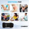 CAMBIVO Reusable Ice Pack Sleeve for Elbow  Hot & Cold Therapy Compression Brace for Tendonitis, Tennis Elbow, Bursitis, Arthritis, Arm & Calf Injuries, Pain Relief, Workout Recovery view 4