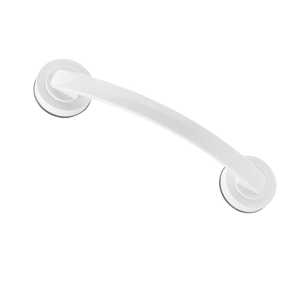 BESTOYARD Wall Mounted Bathroom Bathtub Handrail Suction Cup Safety Grab Bar 11.81 Inch Non-Slip Support Handle for Seniors Elderly Mobility Aid