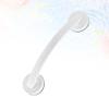 BESTOYARD Wall Mounted Bathroom Bathtub Handrail Suction Cup Safety Grab Bar 11.81 Inch Non-Slip Support Handle for Seniors Elderly Mobility Aid view 4