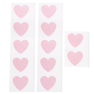 30pcs Heart-Shaped Disposable Patches Flexible Bandages for Water Activities Breathable Pe Material for Caring and Sharing Friends