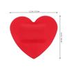 30pcs Heart-Shaped Disposable Patches Flexible Bandages for Water Activities Breathable Pe Material for Caring and Sharing Friends view 4