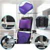 ZCBYBT Wheelchair Neck Support Headrest Neck Stabilizer Keep Head Straight Wheelchair Accessories, for Post Surgery Seniors Adults,Purple view 4