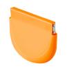 Annhua Silicone Retainer Case Partial Denture Case, Cute Mouth Guard Case Night Guard Case with Vent Holes, Slim Aligner Case Retainer Holder Case - Orange view 1