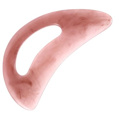 Healvian Resin Muscle Scraper Gua Sha Tool Compact Facial Massager Moon Shape Scraping Board Neck Accessory