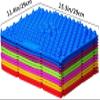 TOGEPP 4PCS Acupressure Mat Feet Massage Pad, Orthopedic Sensory Floor Game Mat for Foot Massage to Prevent Flat Feet for Improved Circulation view 4