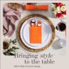 100-Pack Disposable Napkins With Pocket For Flatware, Orange Napkins Paper For Wedding, Dinner Or Party, Built-In Pocket For Silverware, Prefolded view 2