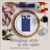 100-Pack Disposable Napkins With Pocket For Flatware, Blue Napkins Paper For Wedding, Dinner Or Party, Built-In Pocket For Silverware, Prefolded view 2