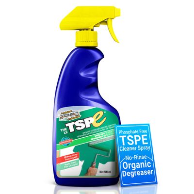 TSPE Cleaner Spray 500ml Eco-Friendly No-Rinse Degreaser for Walls, Wood, Cabinets & Paint Prep Phosphate-Free TSP Alternative Biodegradable, Septic Safe, Non-Toxic Cleaning Solution