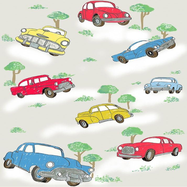 Broom Broom Poster Print - and MI HUE (18 x 24)