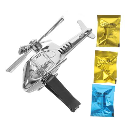 1 Set Aircraft Aromatherapy Car Interior Scent Diffuser Car Vent Scents Essential Oil Vent Clip Fresher Diffuser To Rotate Alloy Air Outlet Clip Automatic