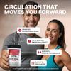 Nature's Pure Blend Organic Beet Root Powder  Nitric Oxide Booster L-Arginine  Liquid Beets for Blood Flow Circulation & Energy  Pre-Workout Endurance Support  8,000 MG view 2