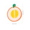 12pcs Cleaning Sponge Cute Fruit-Shape Kitchen Sponge Washing Dish Cleaning Scrubber (4.72X4.72X1.38in) view 2