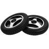 2Pcs Wheelchair Wheel, 12 Inch Wheelchair Caster, Wheelchair Replacement Wheels, Non-Pneumatic Solid PU Tire, Wheelchair Rear Wheel for Electric Wheelchair Replacement(Black) view 1