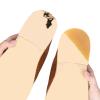 16Pairs Heel Plates Rubber Shoes Heel Taps Tips Non Slip Shoe Pads Shoe Sole for Boots, White view 2