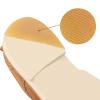 16Pairs Heel Plates Rubber Shoes Heel Taps Tips Non Slip Shoe Pads Shoe Sole for Boots, White view 4