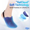 Hilph Foot & Toes Ice Pack Wrap for Broken Toes & Surgery Recovery, Wearable Forefoot Gel Ice Pack Cold Therapy Ice Sock with Strap for Hammer Toe, Injuries, Gout, Single Blue view 3