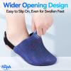 Hilph Foot & Toes Ice Pack Wrap for Broken Toes & Surgery Recovery, Wearable Forefoot Gel Ice Pack Cold Therapy Ice Sock with Strap for Hammer Toe, Injuries, Gout, Single Blue view 4