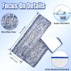 3 Pack Microfiber Dusting Pad for Bona Family of Mops, Washable & Reusable Pads for Bona Hardwood Floor Cleaner Mop, Mop Pads Refill for Hard Surface Floors view 3