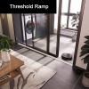 Threshold Ramps, Wheelchair Ramp, Non-Slip Solid Silicone Household Ramp Transition Strip, can Be Cut at Will, Bathroom Water Retaining Strip Shower Threshold Door Bottom Seal Self-Adhesive Bottom (S view 4
