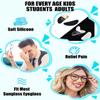 Air Bag Eye Glasses Nose Pads - 10 Pair, Non Slip, Anti Slip, Silicone, White for Plastic Frame view 4