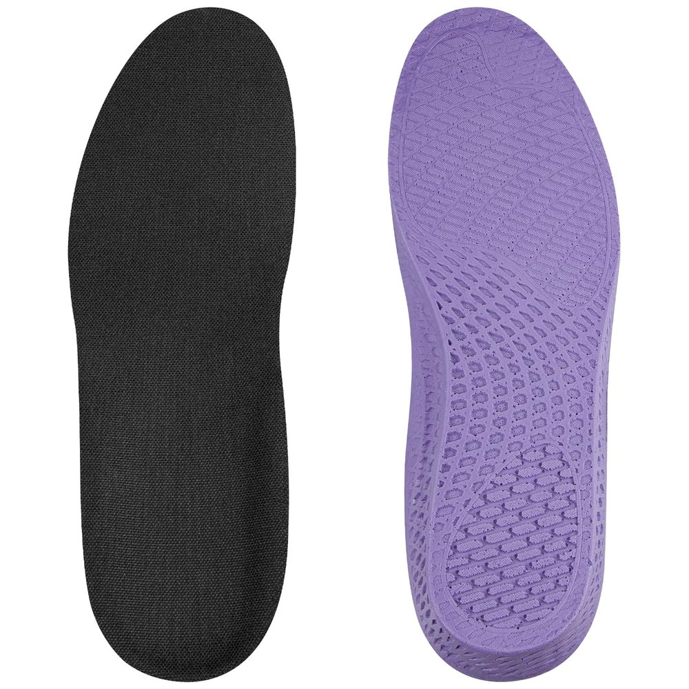 Endoto Thick Insoles for Vans Skate Shoes, Replacement Cushion Inserts for Men and Women Shock Absorbing & Foot Comfort(Size: US 9.5 Women/8 Men-EU 40.5)