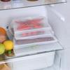 homeemoh Leakproof Food Storage Bags 5pcs - 18cm22cm Reusable Ziplock Bags Sealed Freezer Food Bag for Meat, Vegetables, Fruits, Beans, Snacks view 3