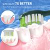 YMPBO Toothbrush Replacement Heads Compatible with Philips One Series Sonicare Rechargeable Toothbrush BH1022/08, 10 Pack Replacement Heads, Soft Bristles, Sage Green view 3