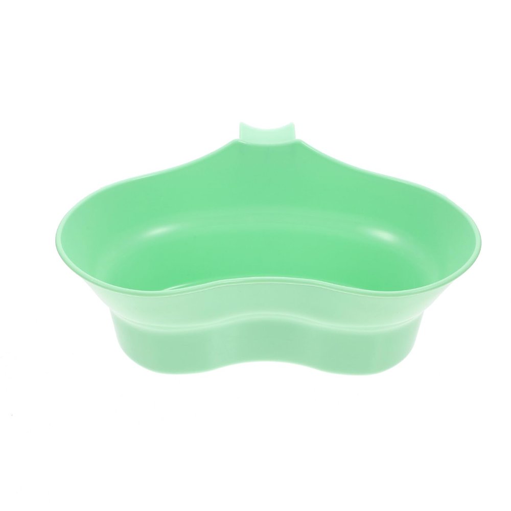 ABOOFAN Mouthwash Cup for Elderly Bedridden Patients Plastic Toothbrush Rinse Cup with Handle 7.87 Inch Oral Care Bowl for Seniors and Hospital Use